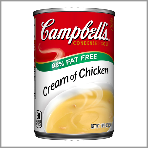 Campbells Soup Cream of Chicken Fat Free 10.5oz