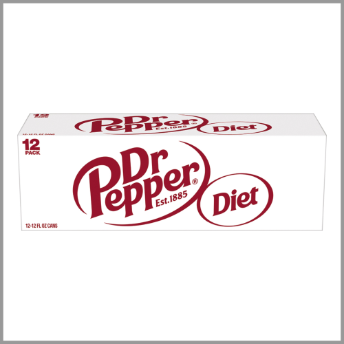 Dr Pepper Diet 12oz 12pk