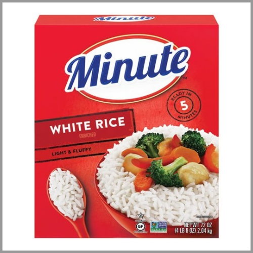Minute Rice White 72oz