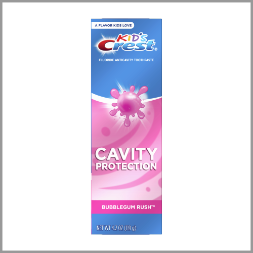 Crest Kids Fluoride Anticavity Toothpaste Bubblegum 4.2oz