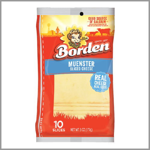 Borden Cheese Sliced Muenster 10ct