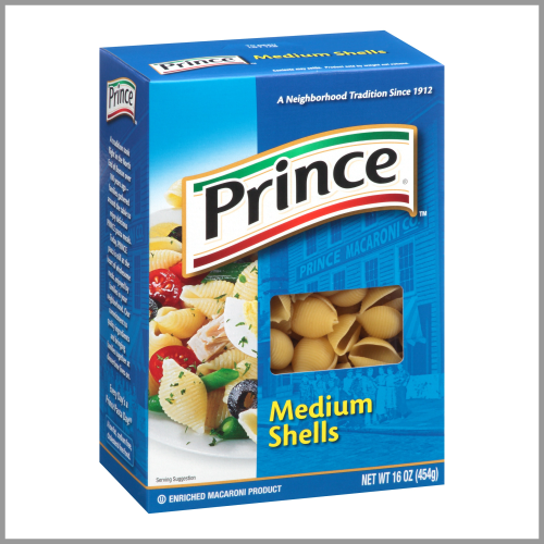 Prince Pasta Medium Shells 16oz
