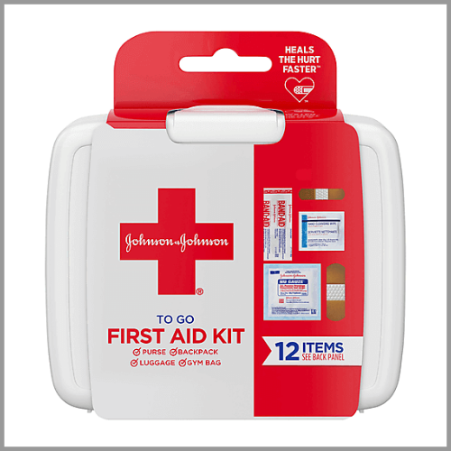 Johnson and Johnson To Go First Aid Kit 1ea