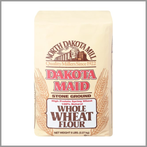 North Dakota Mill Whole Wheat Flour 5lbs