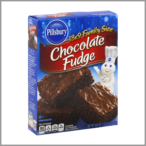 Pillsbury Brownie Mix Chocolate Fudge 18.4oz