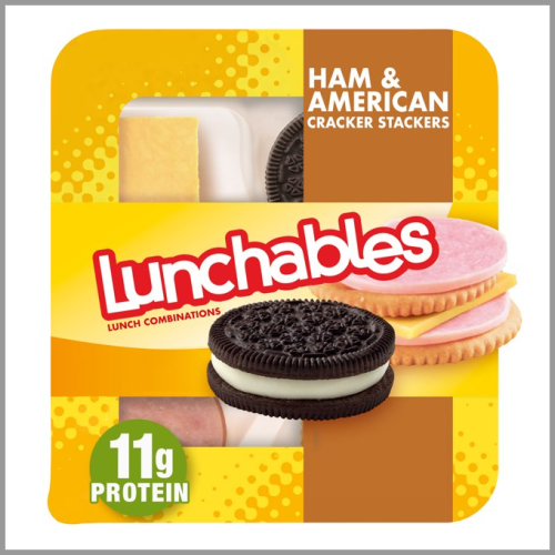 Lunchables Ham and American Cracker Stackers 3.2oz