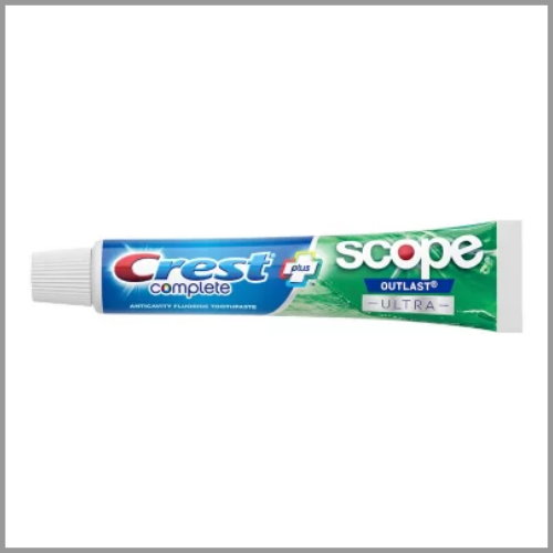 Crest Toothpaste Complete Plus Scope Outlast Ultra 6.3oz