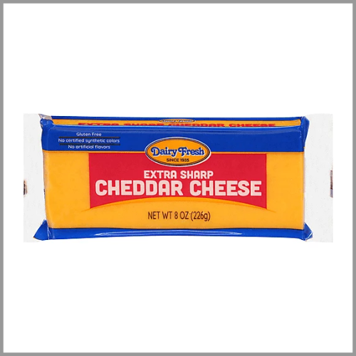 Dairy Fresh Cheese Extra Sharp Cheddar 8oz