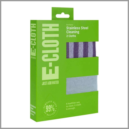 E Cloth Stainless Steel Cleaning 2pk