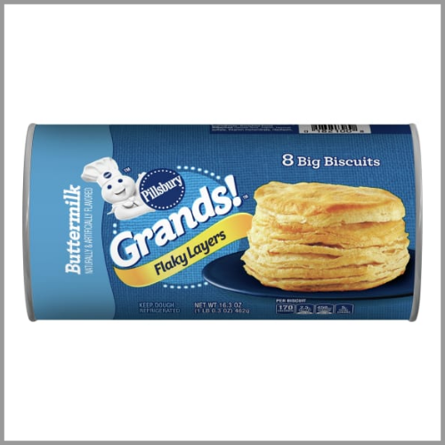 Pillsbury Grands Biscuits Flaky Layers Buttermilk 8ct