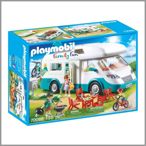 Playmobil Family Camper Vehicle Playset 135pcs