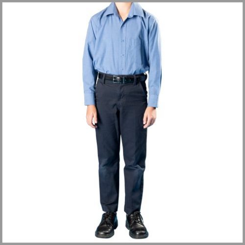Dress Trousers Adjustable Waist