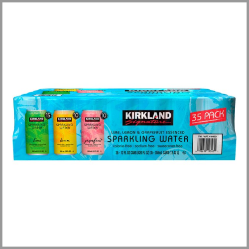 Kirkland Sparkling Water 12oz 35pk