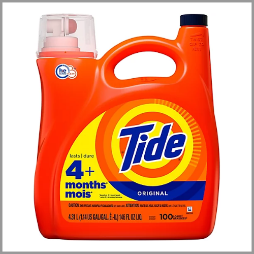 Tide Laundry Detergent Ultra Concentrated Original 146oz