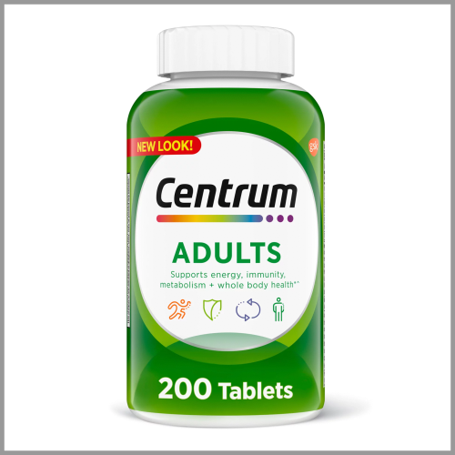 Centrum Adult Multivitamin Tablets 200pk