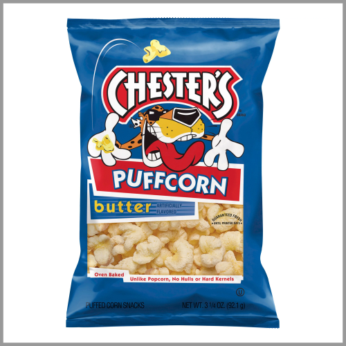 Chesters Puffcorn Butter 3.25oz