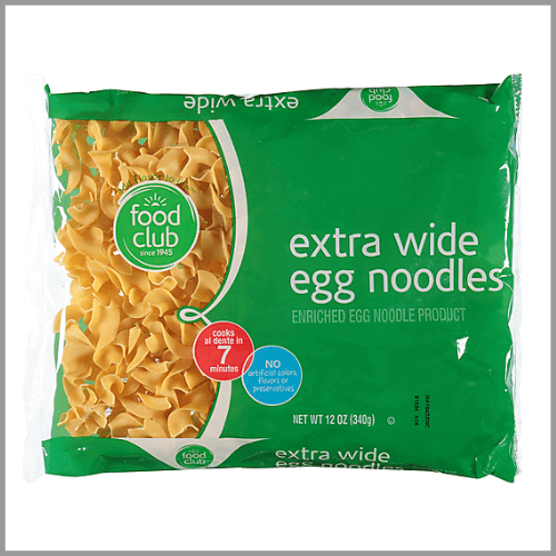 Food Club Extra Wide Egg Noodles 12oz