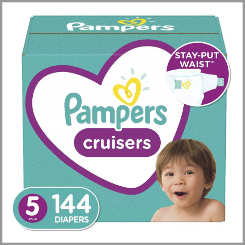 Pampers Diapers Cruisers Size 5 144ct