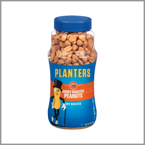Planters Peanuts Honey Roasted Dry 16oz