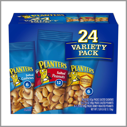 Planters Snack Nuts Variety 24pk