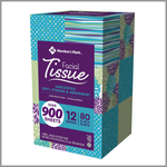 Members Mark Tissues Facial 3ply 80ct 12bxs